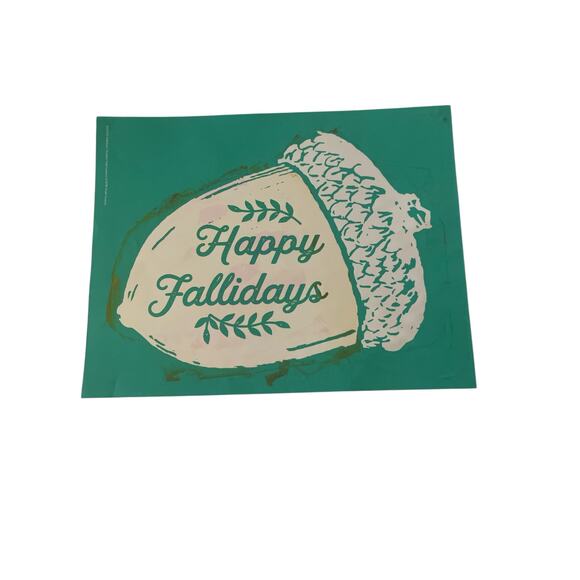 Fall 3 8.5 x 11 Chalk Couture Reusable Transfers - Picture 3 of 4